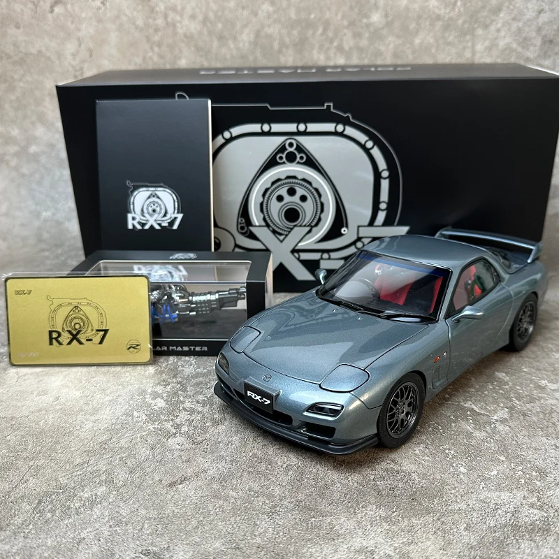 Polar meister 1:18 Mazda RX7 Spirit R Legierung Auto Modell 