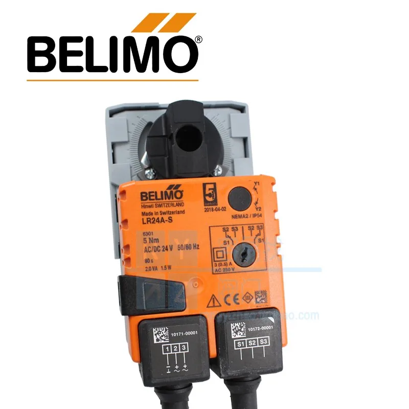 

Belimo electric ball valve actuator LR230A-S LRU230-S built-in auxiliary switch 220V
