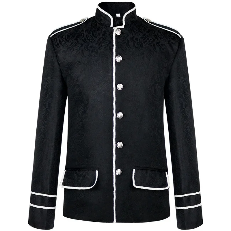 

Europe And America Men's Steampunk Jacket Gothic Coat