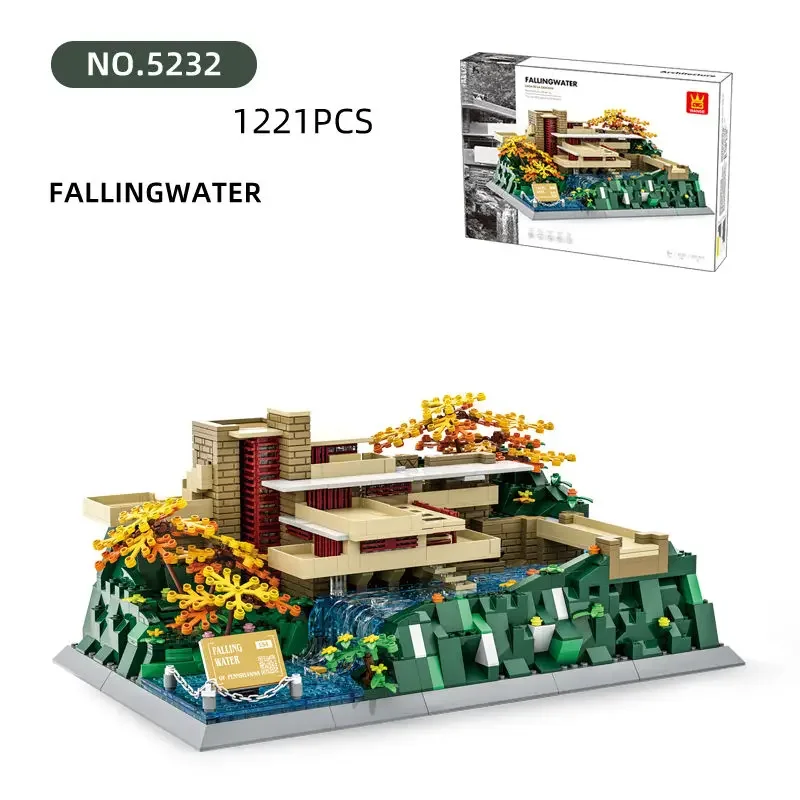 滝の家のビルディングブロック,モジュラーMoc,ストリートビューモデル