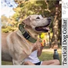 Dog Collar Durable Adjustable Military Pet Collar Tactical Leash Set Nylon Collar Medium Large Dog Shepherd Training Accessories 4