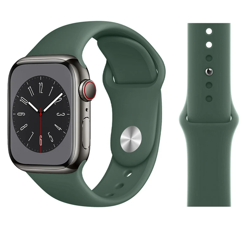 ตัวเลือกสินค้า สายซิลิโคนสุดเก๋สำหรับ Apple Watch ใส่สบายไม่ร้อน