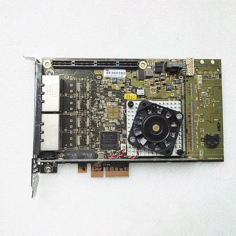 For Napatech NTPORT4E-4T 073-007503-01 801-0087-07-1 Four-port Gigabit Network Interface Acquisition Card 8 For Napatech NTPORT4E-4T 073-007503-01 801-0087-07-1 Four-port Gigabit Network Interface Acquisition Card - Image 6