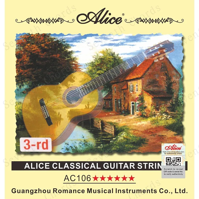 

10 Pcs Single Nylon Classical Guitar 3 Strings (G-3rd 0.41 inch) Clear Nylon Tie End (Not Strings Set)