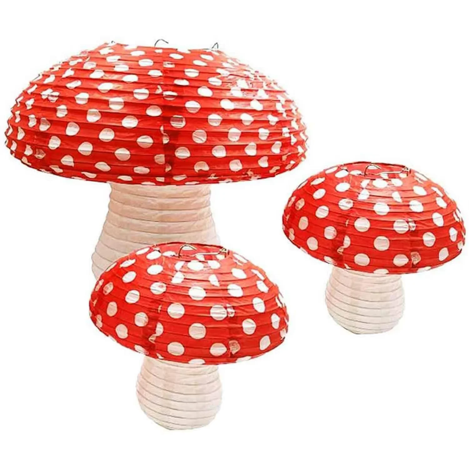 Fungo Gigante Luminoso Alto 2m, Lampada a Forma di Fungo Rosso per Decorazioni Festive
