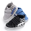 Baby Boy Shoes Checkerboard Print Casual Canvas Soft Sole Newborn Walker Crib Shoe Unisex 1