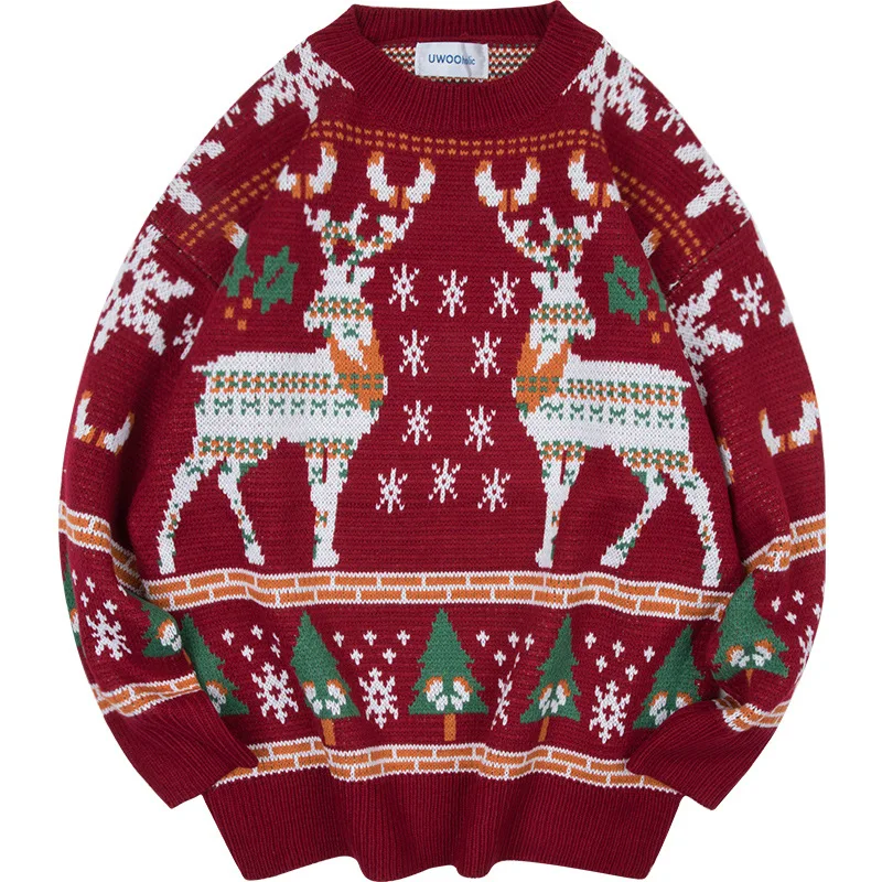 Free Knitting Pattern Mens Christmas Sweater | Mens Designer Christmas ...