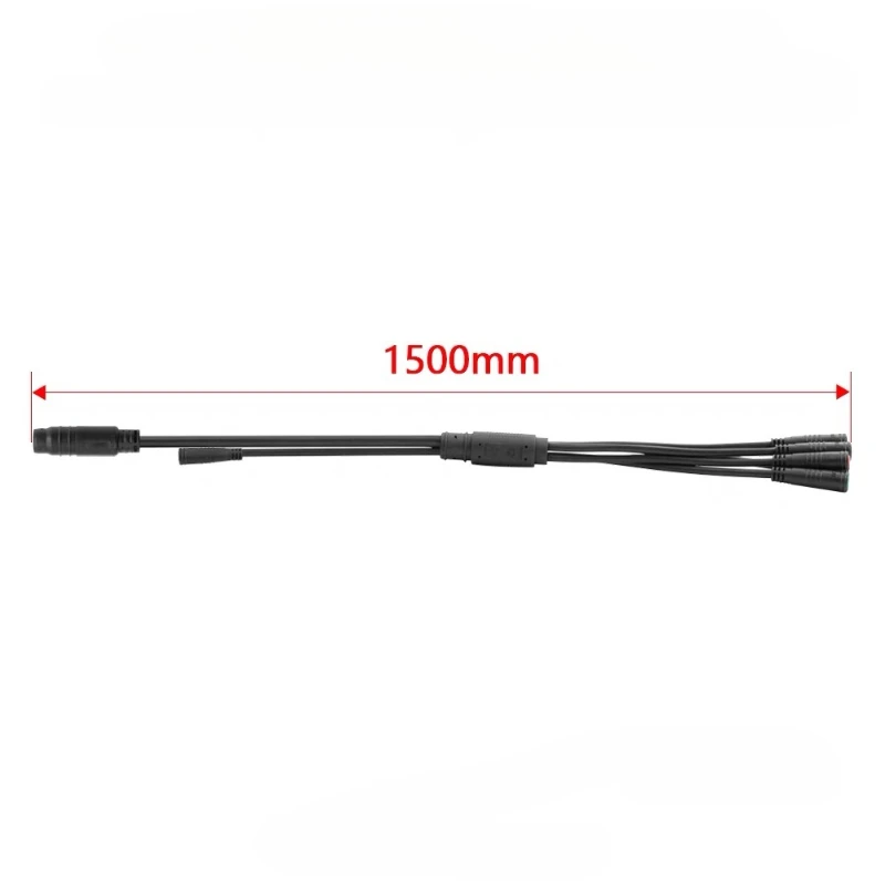 ZERONE Câble d'Extension de Vélo Électrique 1T4 8Pin pour Modification