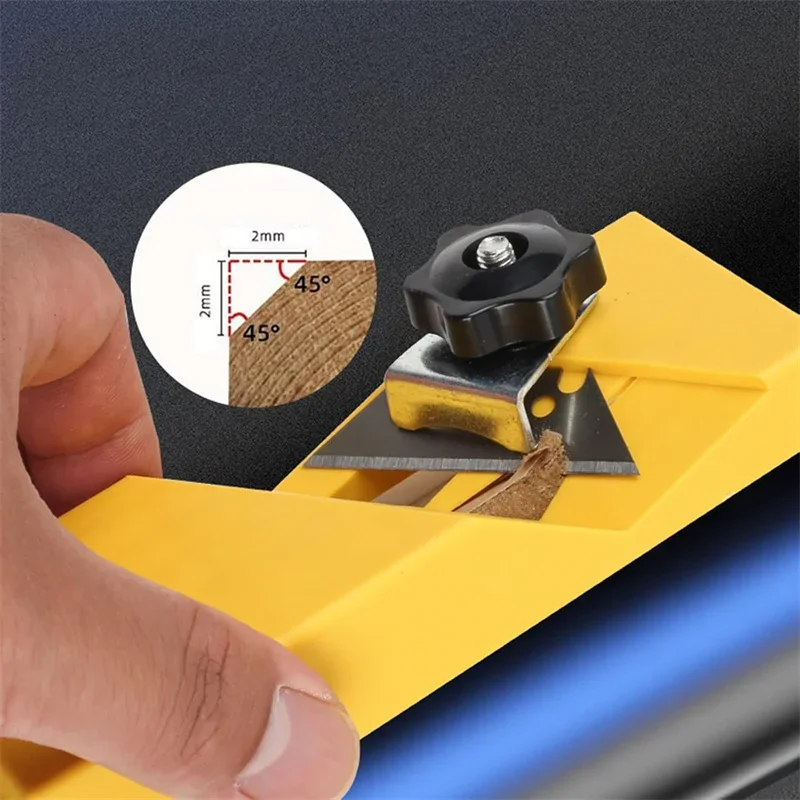 Woodworking Gypsum Board Planer Tools Drywall Edge Chamfer Hand Saw Box Plasterboard Cutter 45&deg; 60&deg; Gypsum Board Hand Planes Woodworking hand tools gypsum board cutter