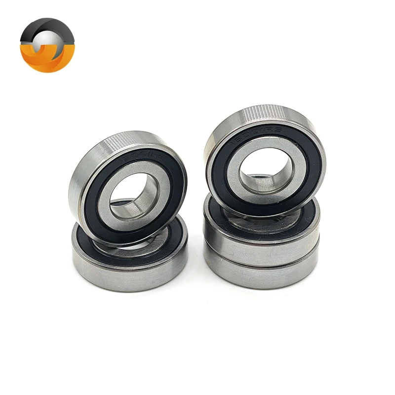 2개 16001RS 볼 베어링 12x28x7mm ABEC-7 16001 2RS 고무 밀봉