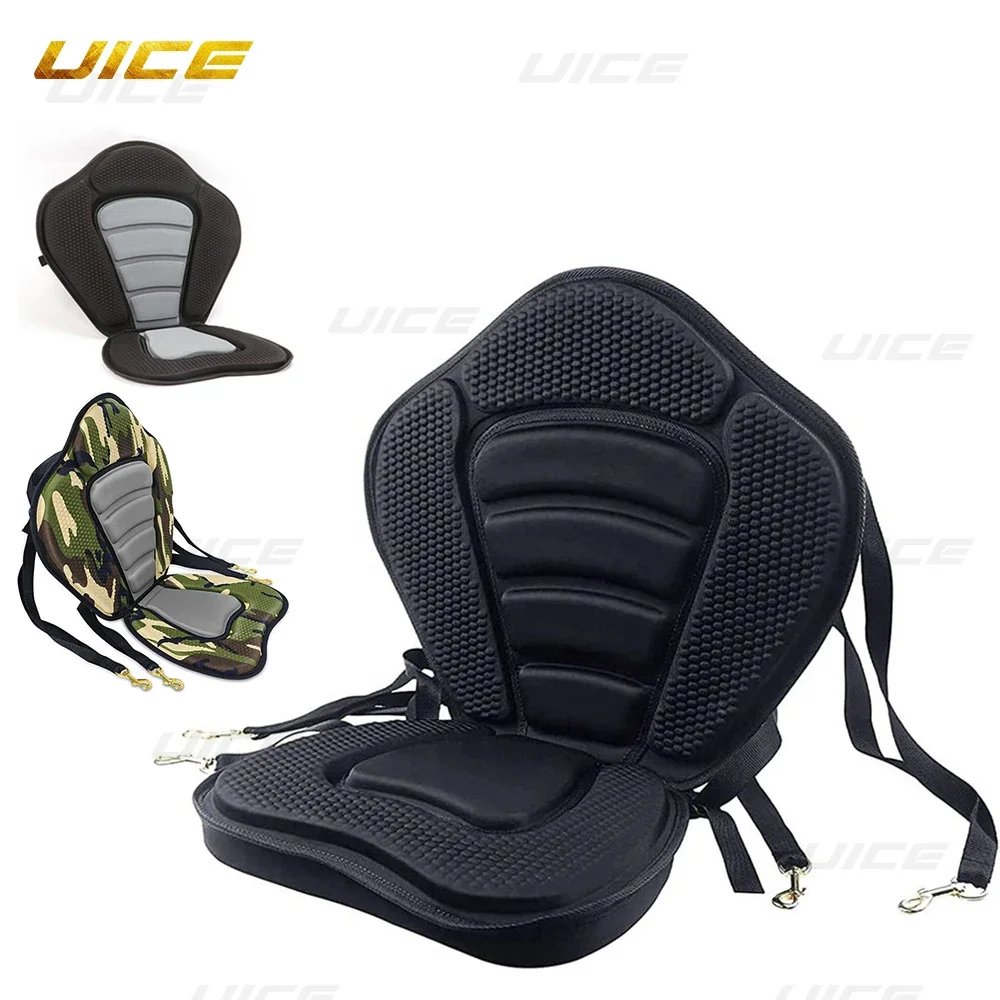 backrest seat for sup seat surfing board inflatable kayak seat adaptation for view surfboard boat canoe seat cushion accessory Kayak Padded Seat Kayak Accessories Boat Seat Inflatable Paddle Board Backrest Soft Non-Slip Base Adjustable Backrest