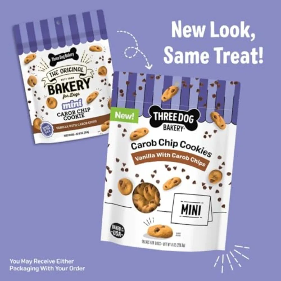 Mini Carob Dog Cookies 3