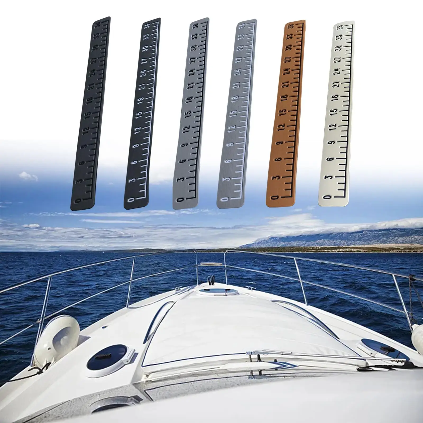 Fish Ruler 39 inch Easy to Read Etched Numbers EVA Precision Marks Accurate Fish