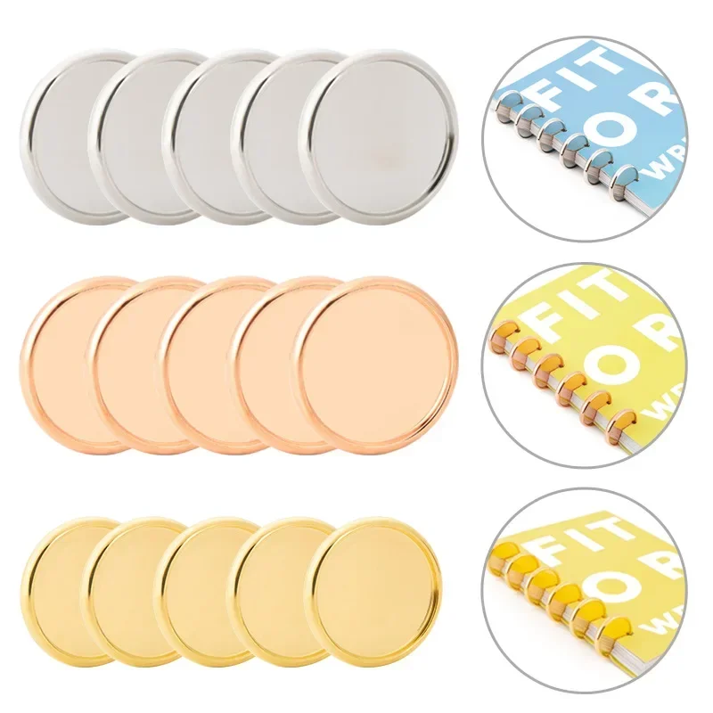 루즈리프 버클 홀 링, 도서 딩용품, 솔리드 노트북 플라스틱 바인딩, 24 28 디스크, 32 100 개, 19 버섯, 35mm
