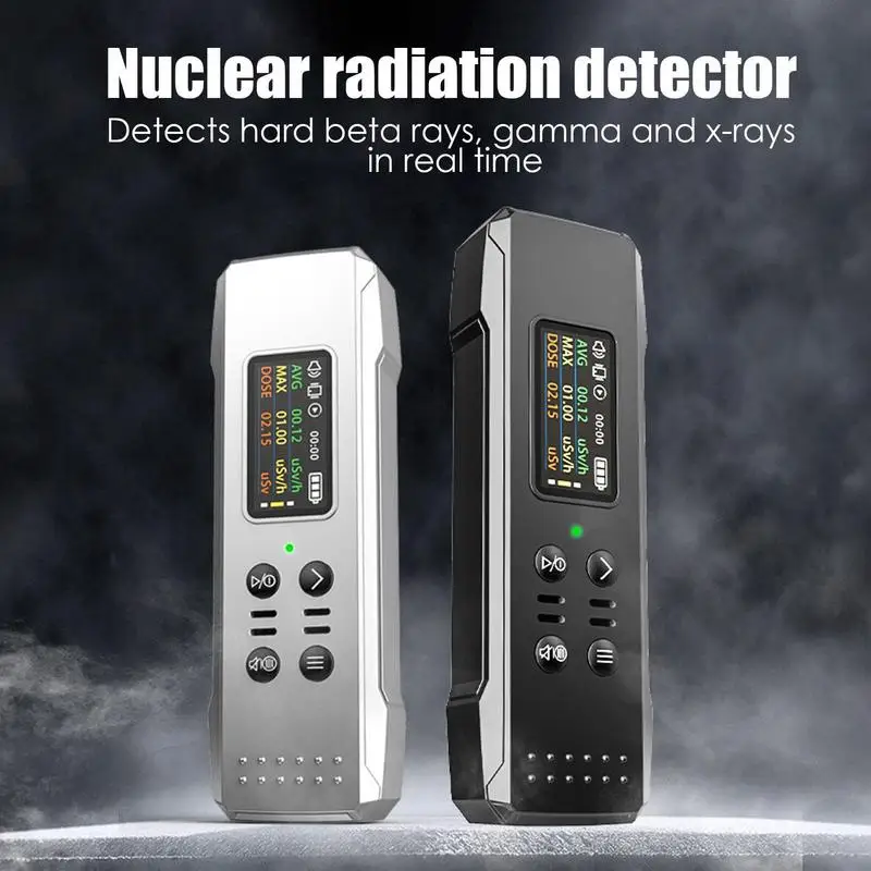 

Nuclear Radiation Detector Nuclear Radiation Tester With Display And Lanyard Human Protective Equipment For Cosmetics Building