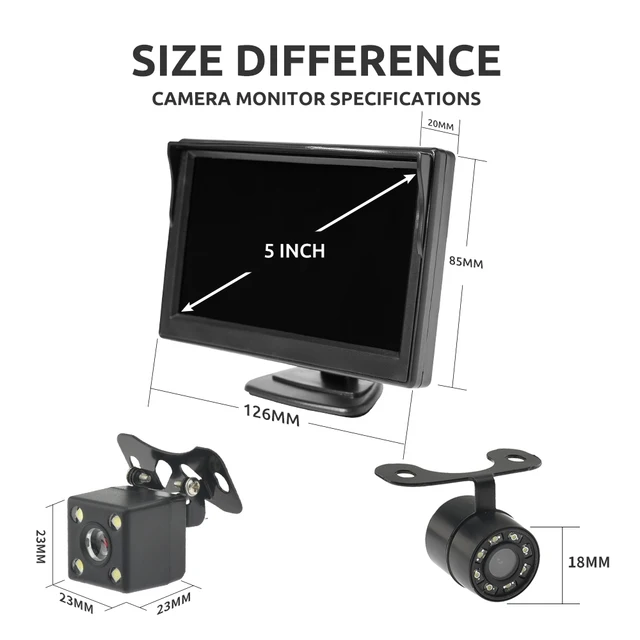 주차와 운전을 더 안전하고 편안하게 만드는 MJDOUD 차량 후방 카메라
