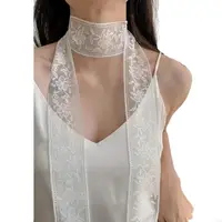 Fashionable Lace Wrap Evening Party Scarves Daily Commute Soft Neckerchief for Fashionable Women - Image 2