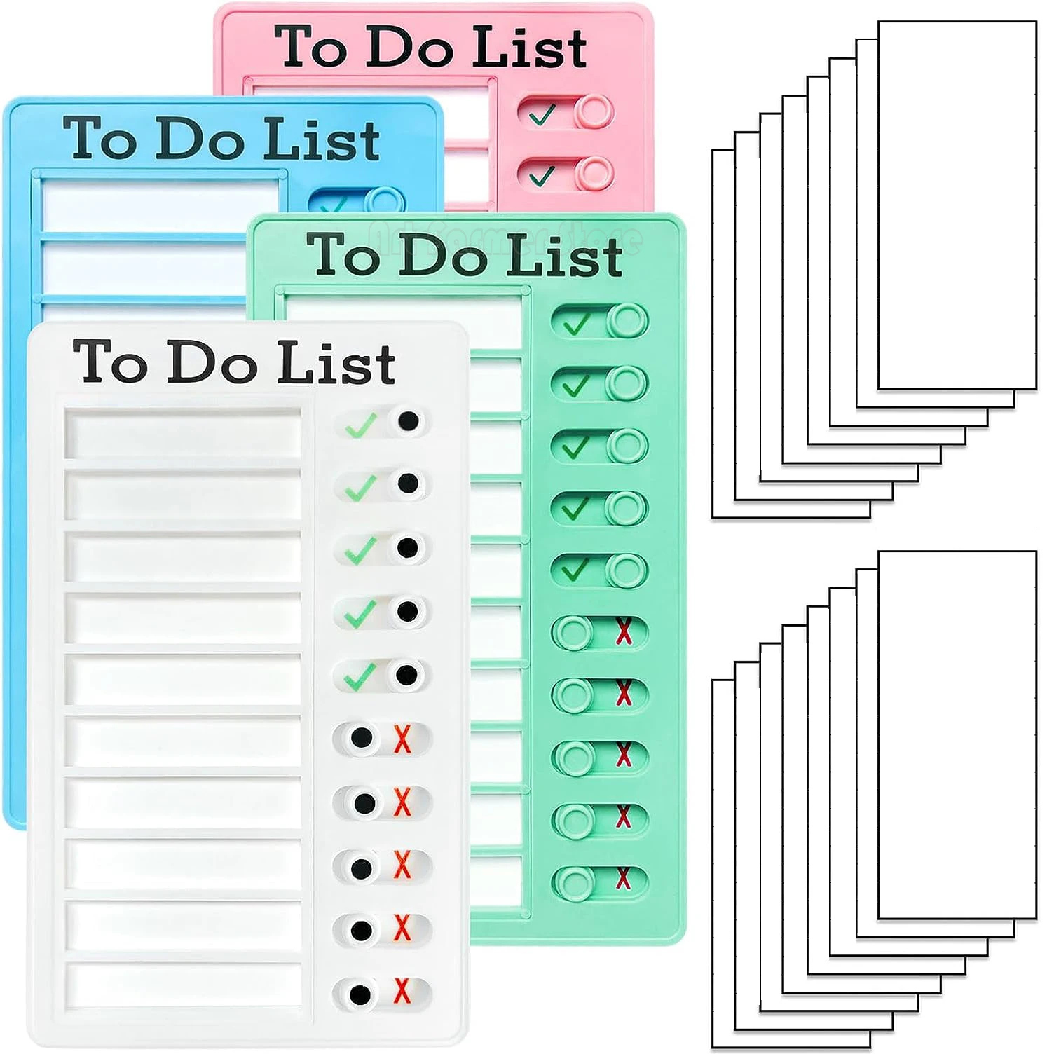 Auto Disciplina Check List Memo Board Planejador Diário para Fazer a Lista Papelaria Coreano Tarefa Escritório de Planejamento Destacável Pcs