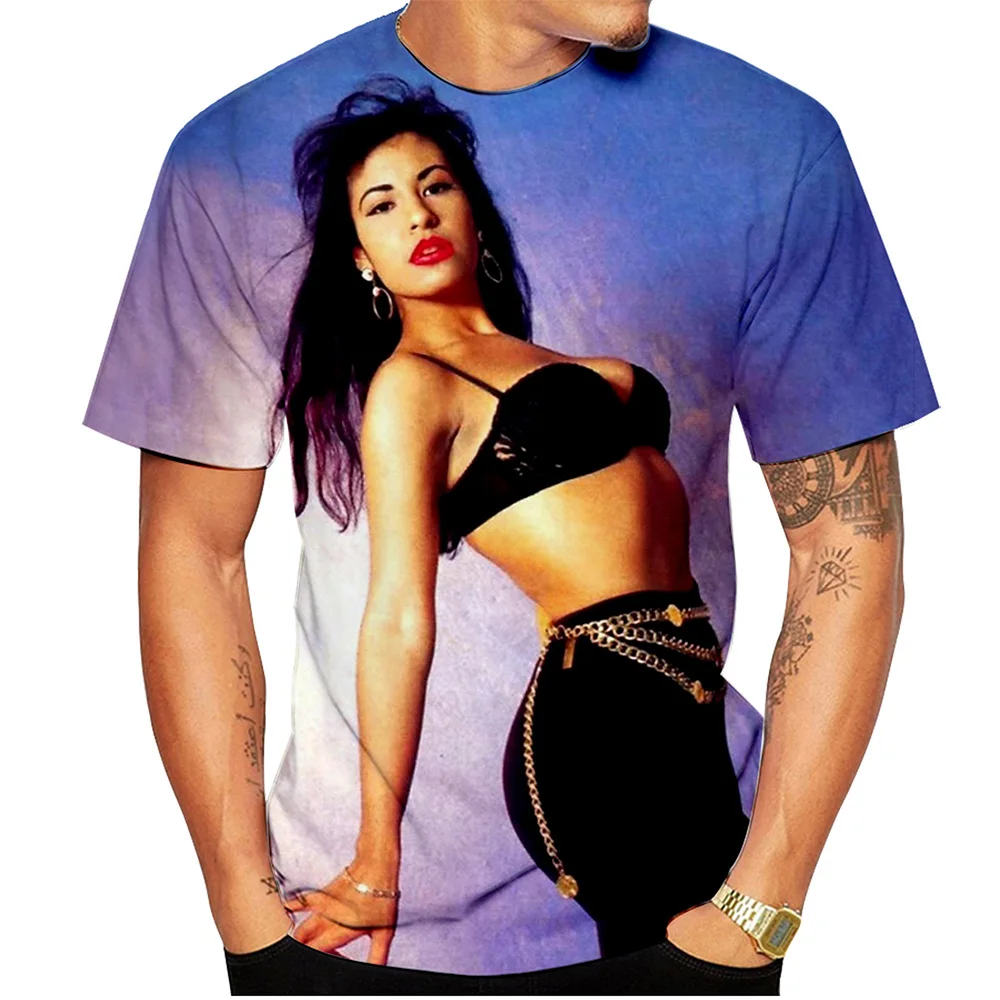 Selena Quintanilla 3D Print Oversized T Shirt