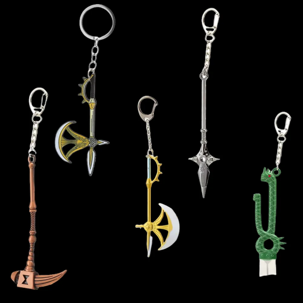 The Seven Deadly Sins Dragon Tattoo Keychain - Stylish Anime-Inspired Accessory