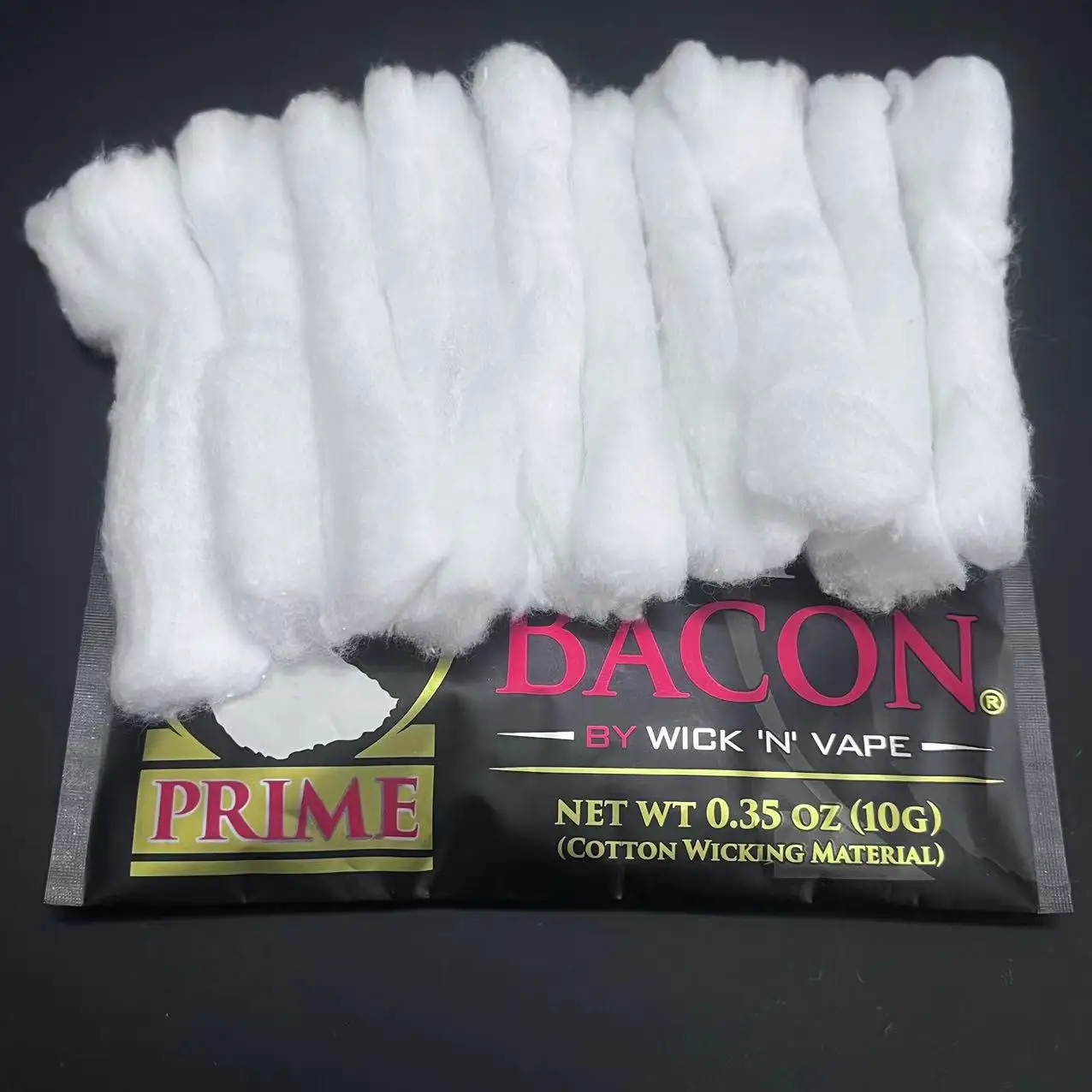 

3Pack/1Pack Premium Cotton Bacon 10pcs/pack Cotton Prime Wool Organic Natural Cottons Handheld Tools Accessary Factory Price