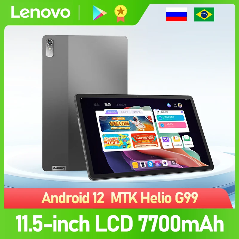 Lenovo tablet PC Xiaoxin Pad Plus 2023 Global ROM TB350FU MTK Helio G99  6GB+128GB 11.5inch Android12 3.5 mm headphone connector