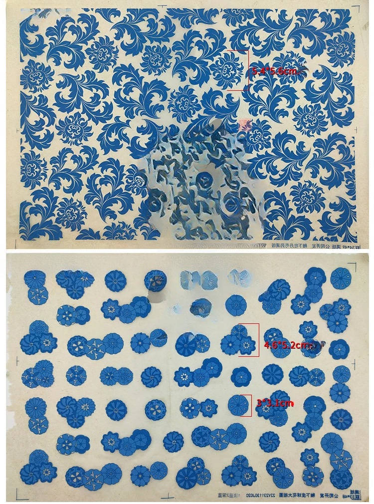 Briartw Lot De 10 Feuilles De Papier De Transfert En Argile