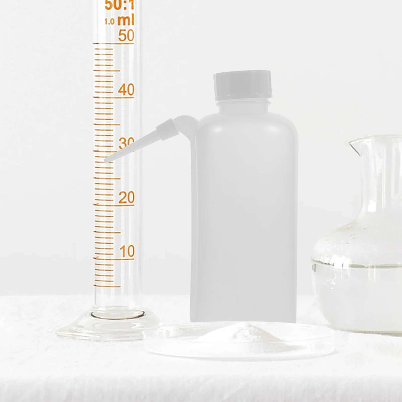 

Wash Bottles 4Pcs 500Ml Safety Plastic Empty Filling Screw Cap Down Spout Dispensing Liquid Labs Watering Tools