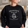 HP Granger Book Cafe Sweatshirt Magic Wizard Shirt Witch School Sweater Bookish Tee Fall Sweatshirts Birthday Gift for Lover 2