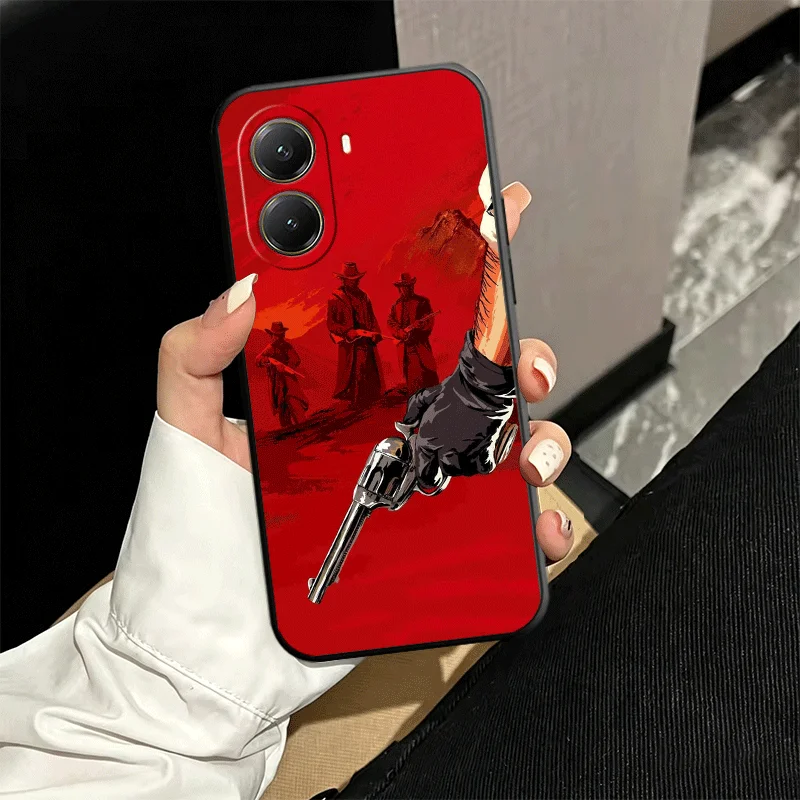 Red Dead Redemption Themed Soft Phone Case