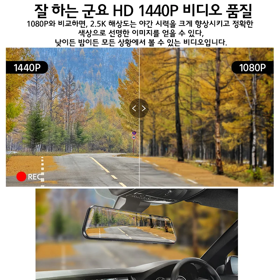 E-ACE 2K  DVR ̷ 10 ϱ 1080P ĸ ī޶  GPS  ߰ ϱ ڽ