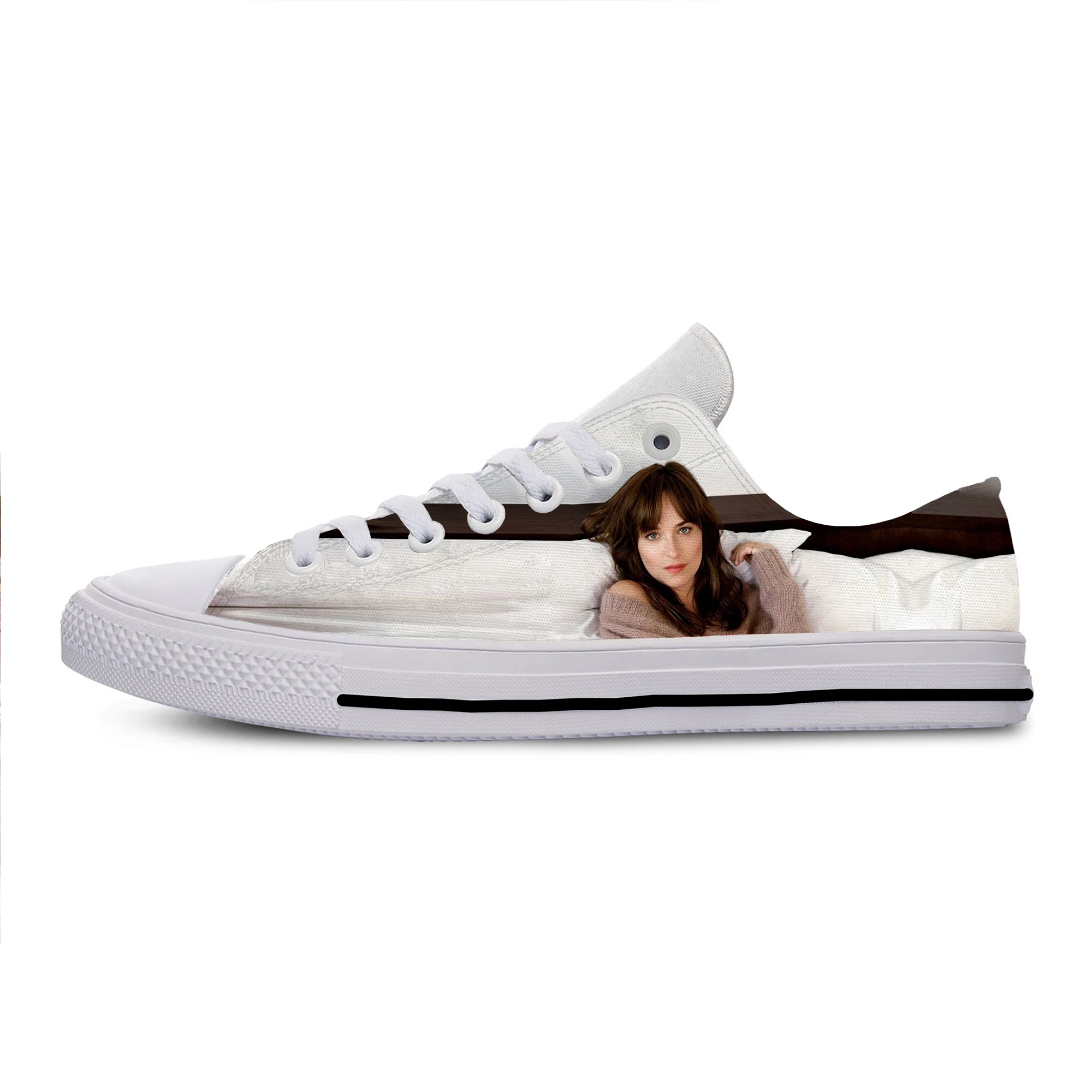 

Кроссовки Дакота Джонсон мужские/женские, Классические Низкие кеды, Повседневная модная обувь, лето