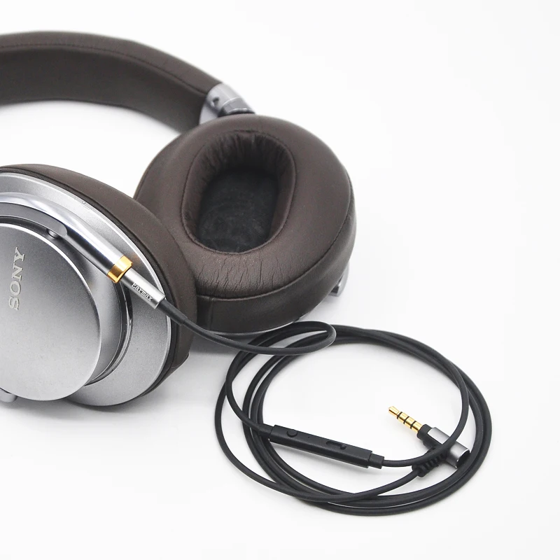 교체 가능한 이어폰 업그레이드 케이블, MDR-1A XB950BT 1ABT 1ADAC 100ABN 1000X XM2 XM3 H900N H800 H7 H6 H2 MSR7 SR5 용, 3.5mm