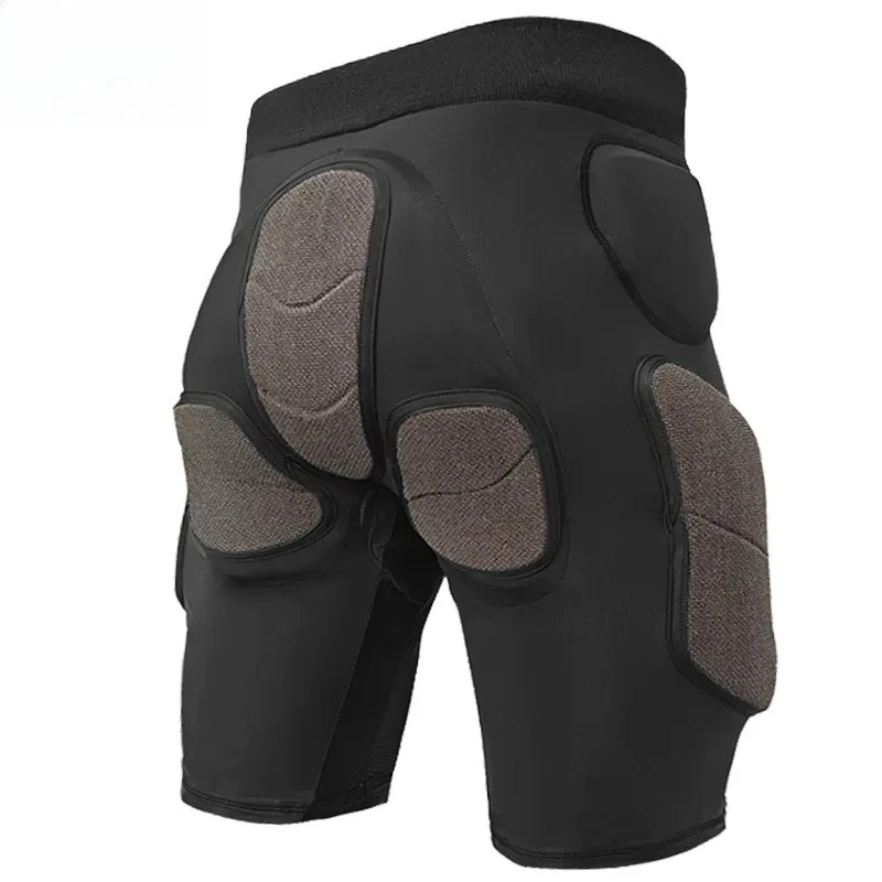 New Ski Protective Equipment Hip Protection Kevlar Cushioning Material Ski Skateboard Protection Anti Fall Sports Shorts