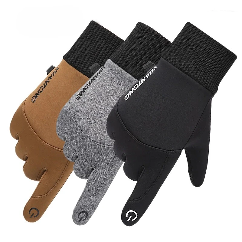 

Outdoor Sports Gloves Touchscreen Women&Men Windproof Casual Driving Motorcycle Snowboard Non-slip Ski Mittens Warm Fleece