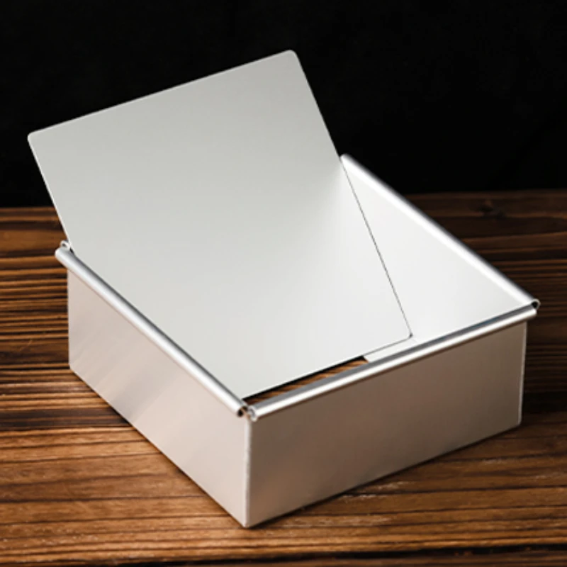 Zackoo 6/8/10inch Square Cake Mold Movable Bottom Anode