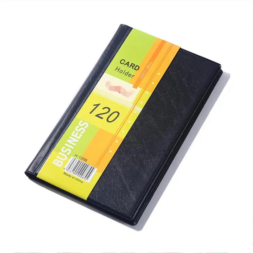 Portable 40/120/160/240/340 Cards Leather Business Name ID Credit Card Holder Keeper Organizer Book Bank Card Case Holder