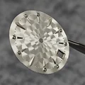 687silvery dial