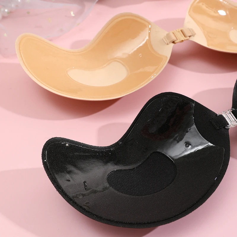 1 Piece Invisible Stick-On Lift Bra Strapless & Seamless Push Up Anti-convex Women's Lingerie & Underwear Accessories
