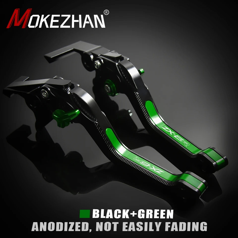 

Motorcycle Accessories Adjustable Brakes Clutch Levers Handle For Kawasaki ZX6R ZX 6R 636 ZX6 R ZX-6R 2007-2015 2016 2017 2018