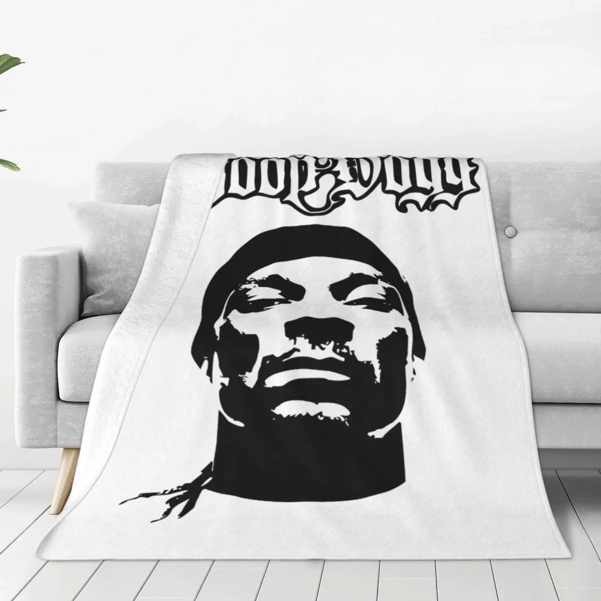 

Крутое одеяло Rapper Snoop Dogg, Фланелевое покрывало, летнее освещение, портативные мягкие теплые покрывала