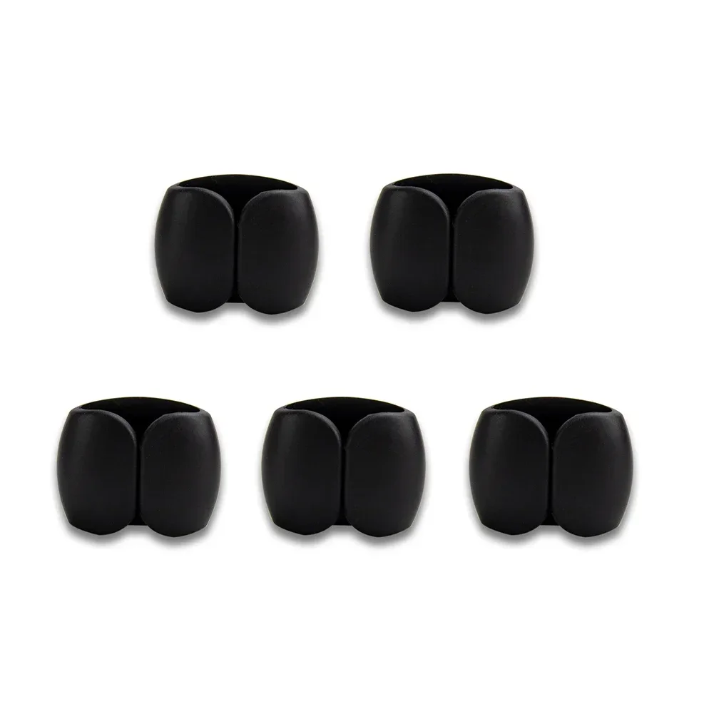 Round Cable Winder Clip - Stylish Desk Organizer for USB Chargers and Wires