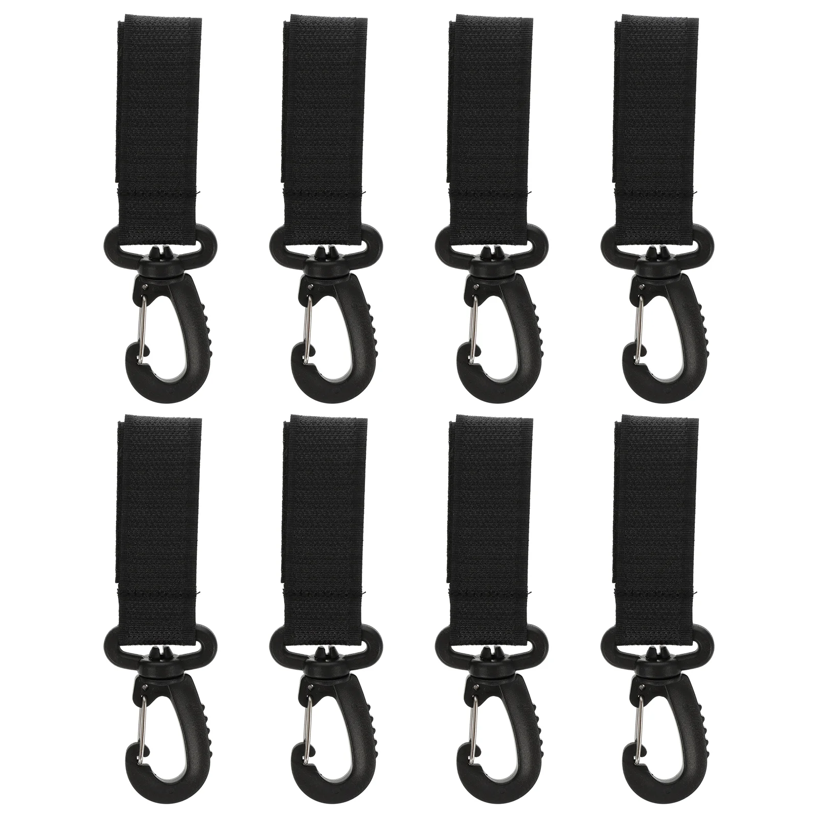 

8Pcs Baby Stroller Organizer Hook Swivel Clips for Hanging Diaper Bags Purse