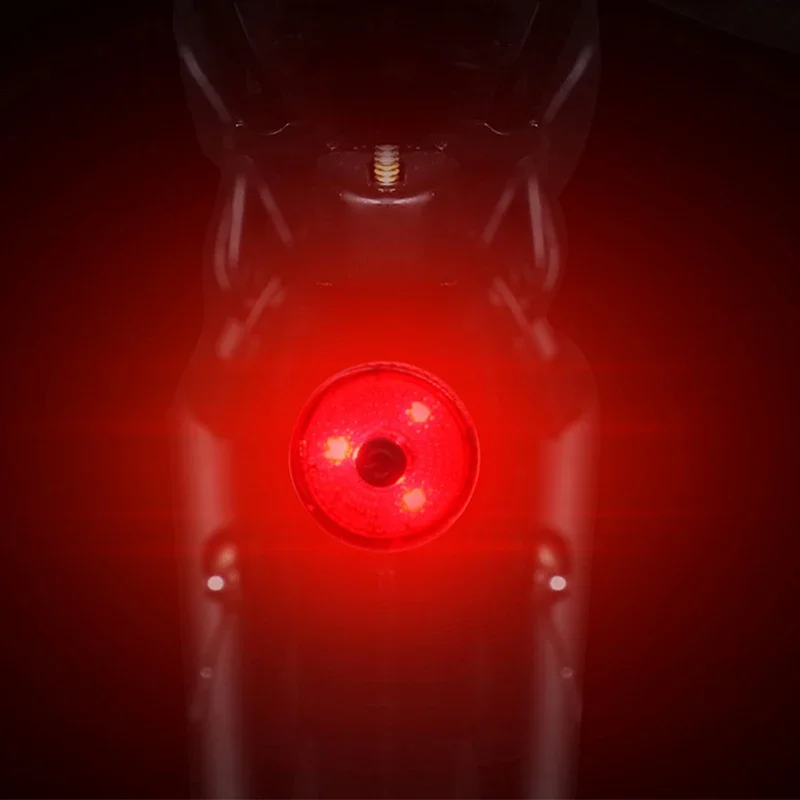 Bicycle COB Red Rear Light Bicycle High Visibility Rechargebale Usb Bike Tail Li