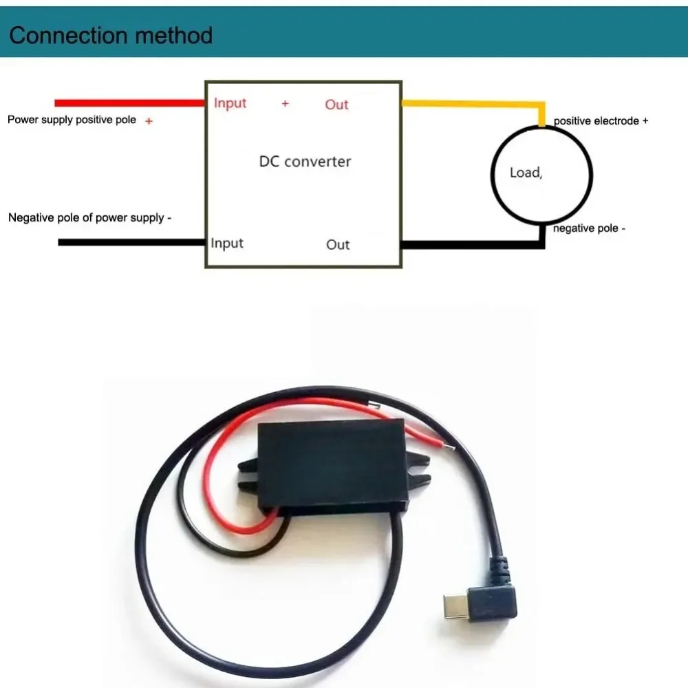 12V-24V to 5V 3A Out Car Phone Charger Adapter DC DC Step Down Power Converter 12 Volt to 5 Volt micro USB C Converter Mini image 5