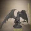 Ancient Red Dragon 50mm Tabletop Games Model Unpainted Miniatures For Tabletop Games And Role-playing Room Decorations 6