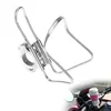 1pc Universal Motorcycle Bike Handlebar Aluminum Alloy Drink Cup Holder Beverage Water Bottle Stand Silver Black Accessories 6