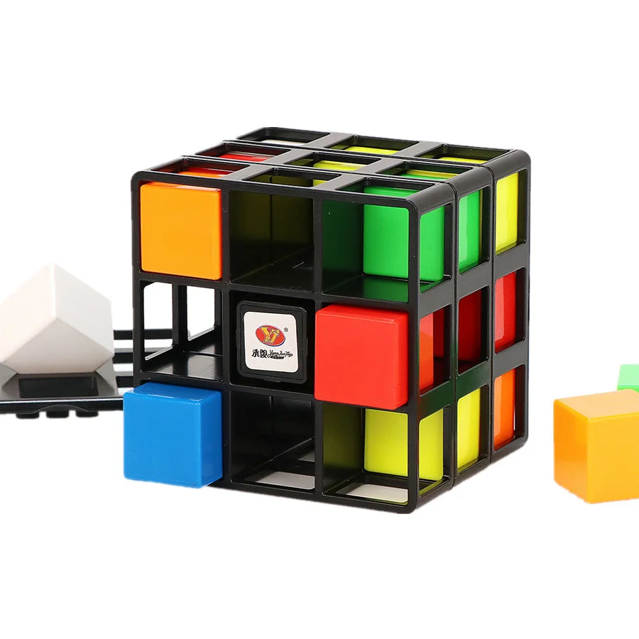 

YJ Tick Cage Cube Fun Games Magic Cube 3x3 Cubo Magico Twist Puzzle Cube Educational Gift Idea Toy Birthday For Children Gift