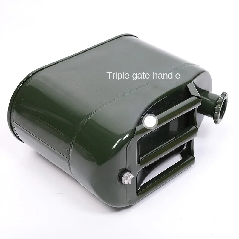 Portable Gasoline Drum 5L 10L Iron Cover Fuel Storage Tank
