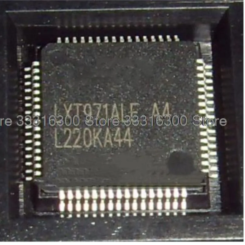 

3 шт., новые флэшки LXT971ALE A4 QFP64, чип драйвера интерфейса IC